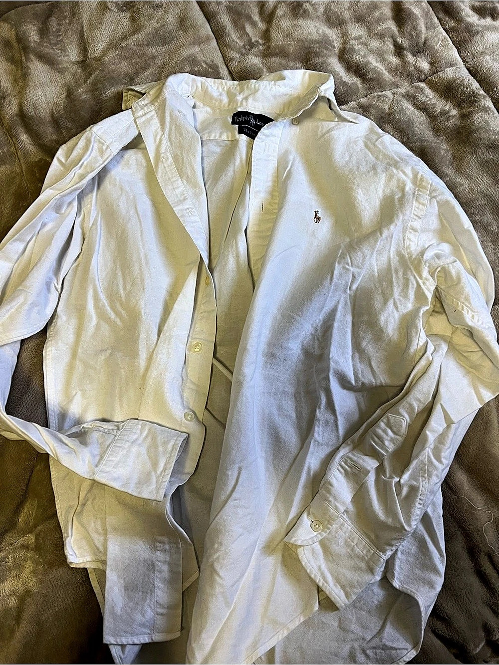 Ralph Lauren The Big Oxford womens Button Down White